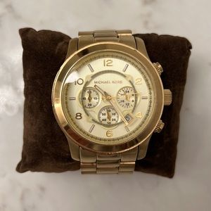 Michael Kors Gold Oversize Watch